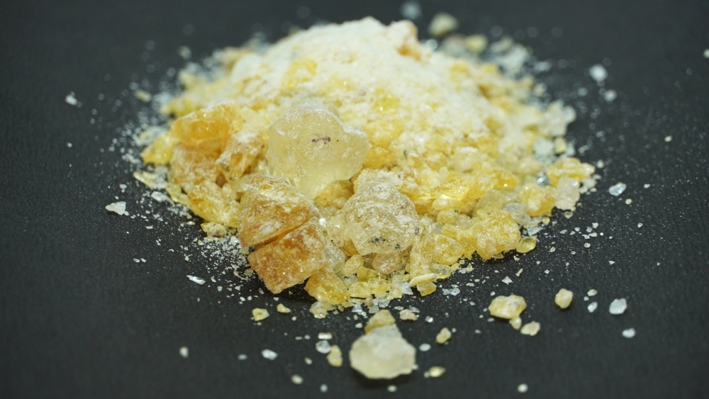 THOGAI’S-”PAAL SAMBRANI - POWDER”-MILK DHOOP/BENZOIN RESIN/பால் சாம்பிராணி / INDIAN LOBAN / GUM BENZOIN